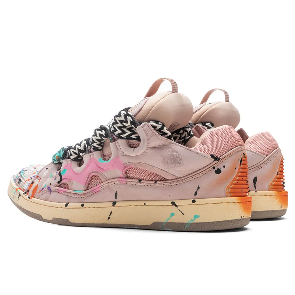 Lanvin x Gallery Dept. II Curb Sneakers - Pale Pink/Multicolor