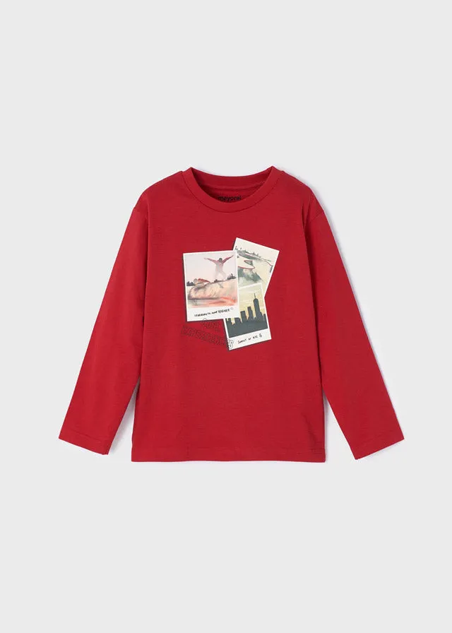 L/s t-shirt for boy - Goji