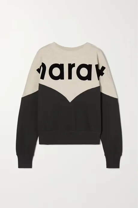 Marant  |U-Neck Long Sleeves Cotton Logo Hoodies & Sweatshirts