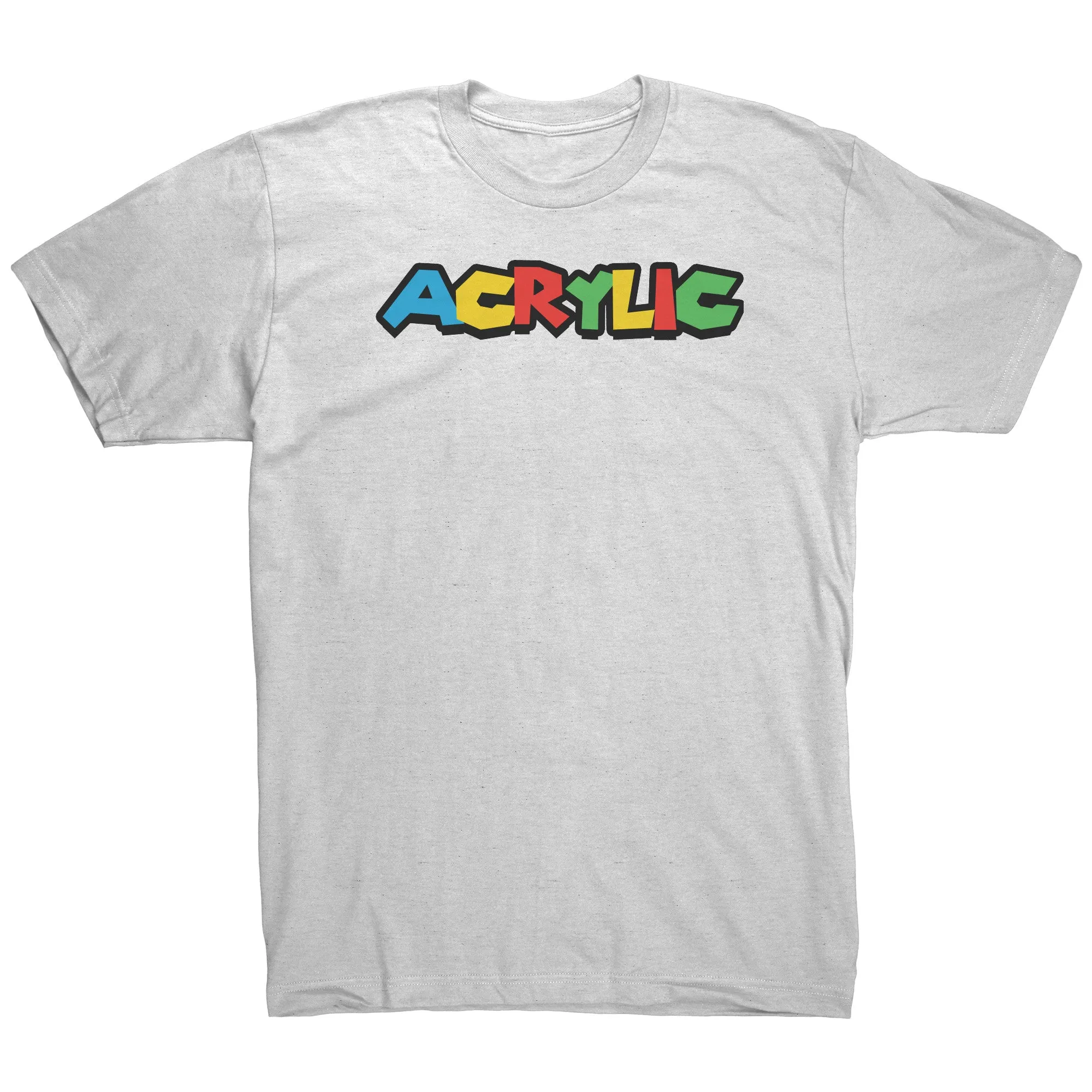 Mario Bros. Themed Acrylic Tee