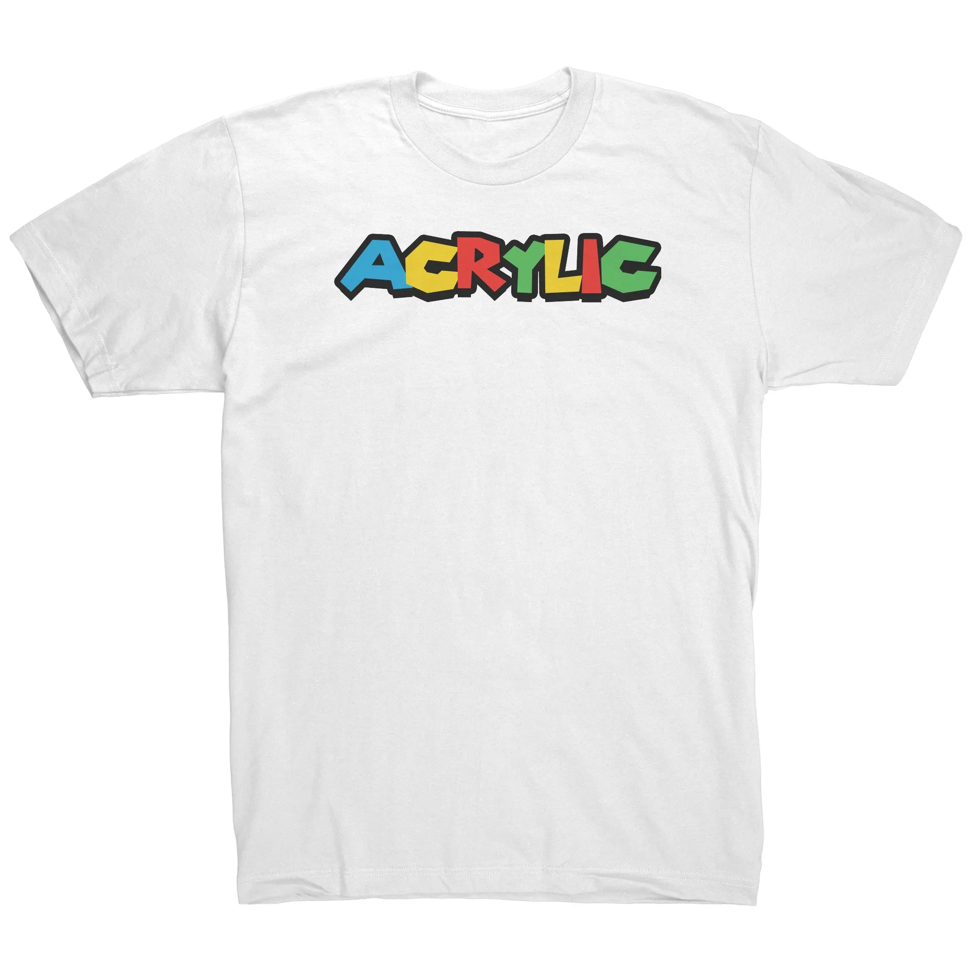 Mario Bros. Themed Acrylic Tee