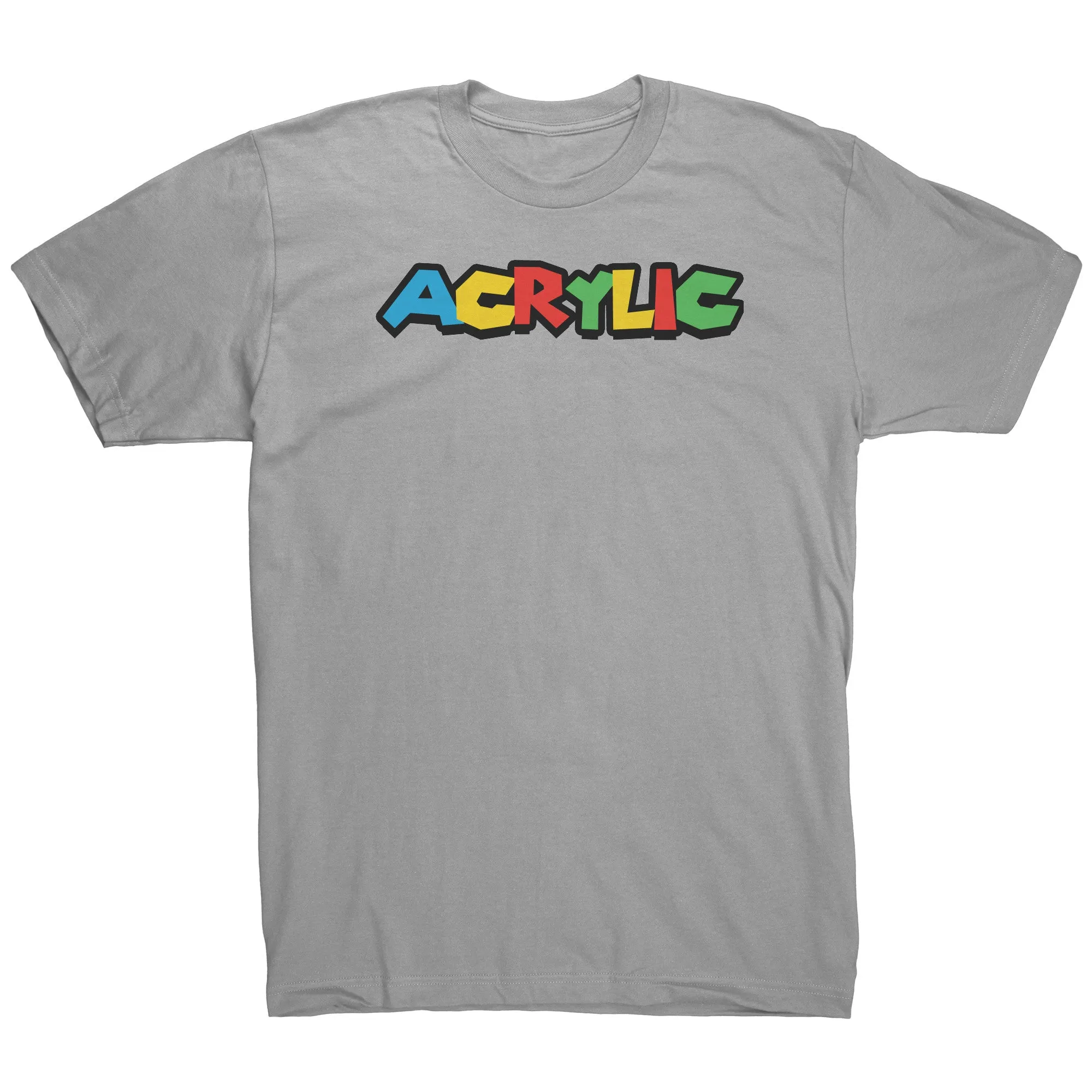 Mario Bros. Themed Acrylic Tee