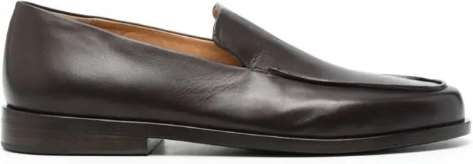 Marsèll leather slip-on loafers Brown