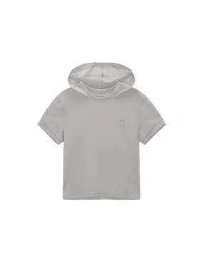 Matin Kim  |Plain Short Sleeves Logo Hoodies & Sweatshirts