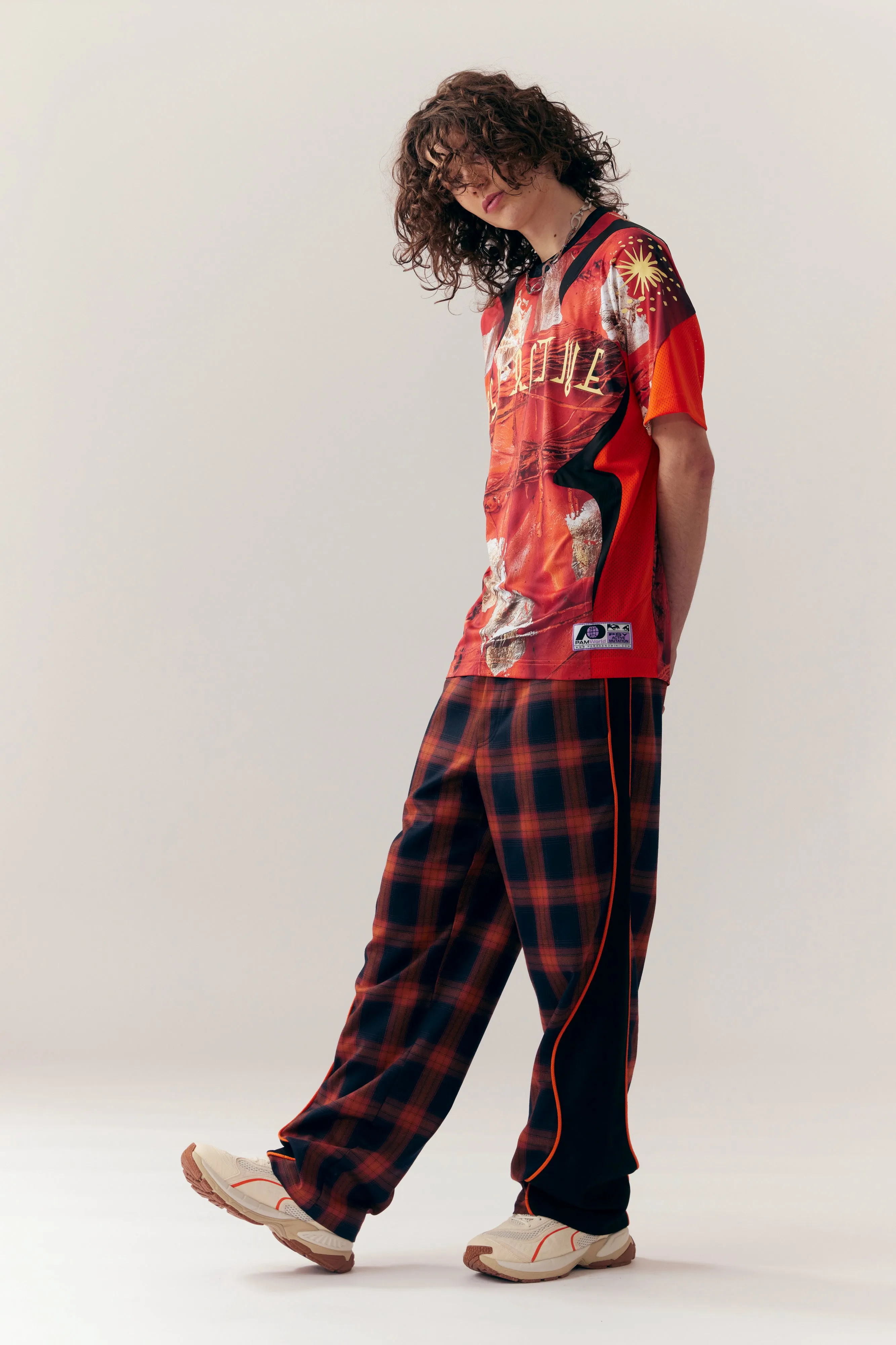 MIRAGE PLAID TRACKPANT