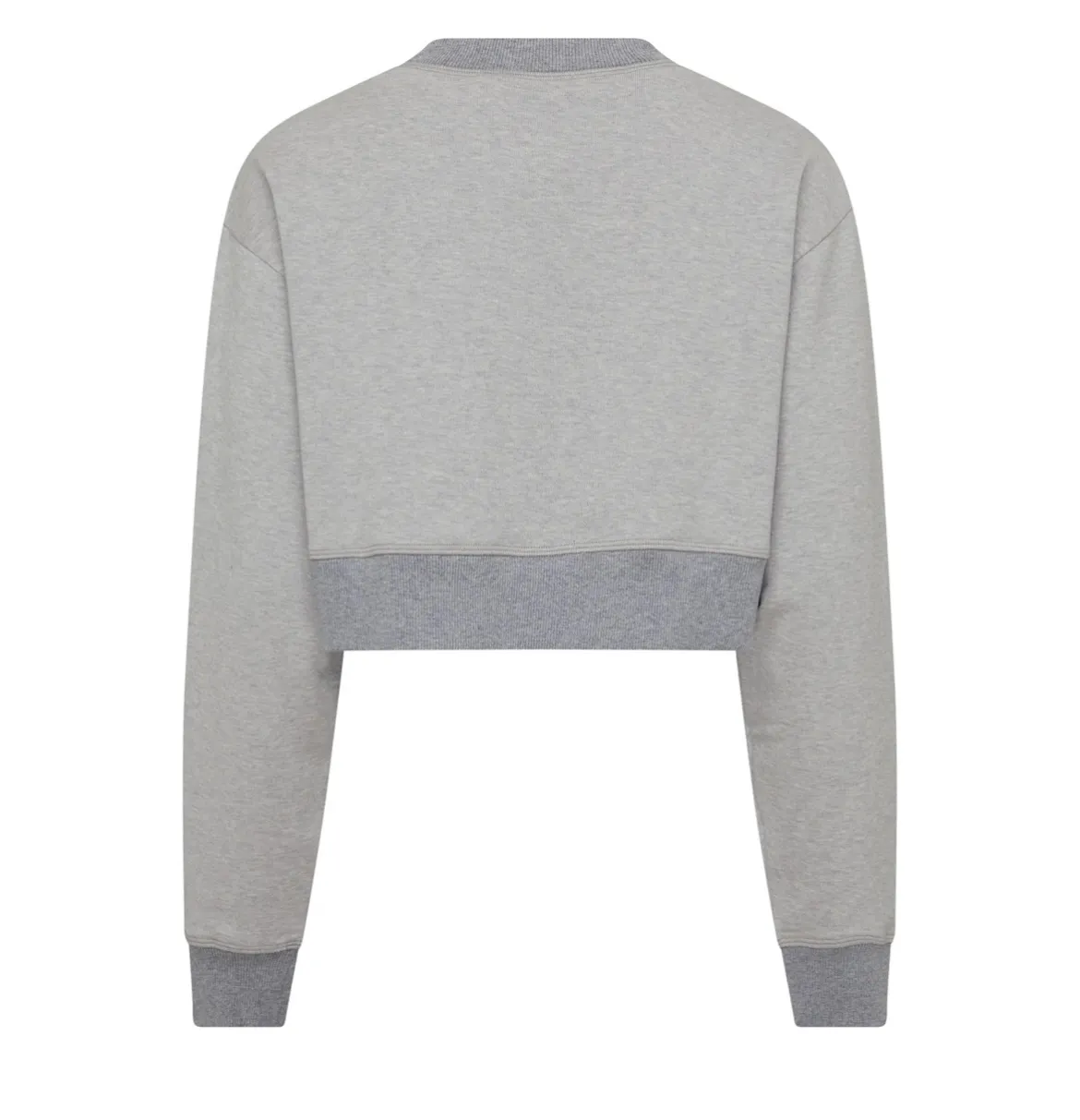 MiuMiu  |Crew Neck Long Sleeves Cotton Logo Hoodies & Sweatshirts