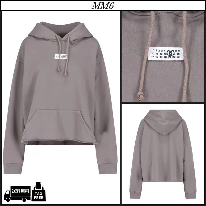 MM6 Maison Margiela  |Cotton Logo Hoodies & Sweatshirts