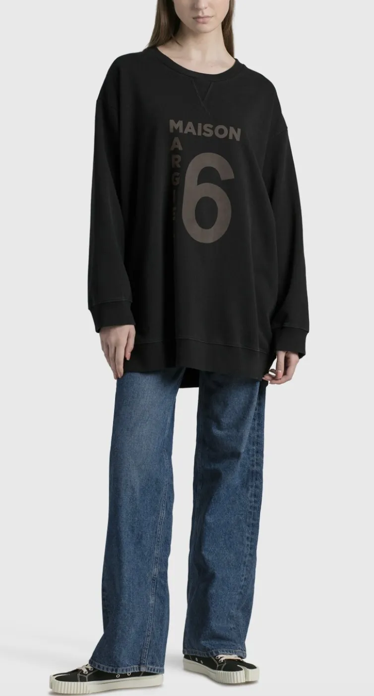 MM6 Maison Margiela  |Logo Hoodies & Sweatshirts