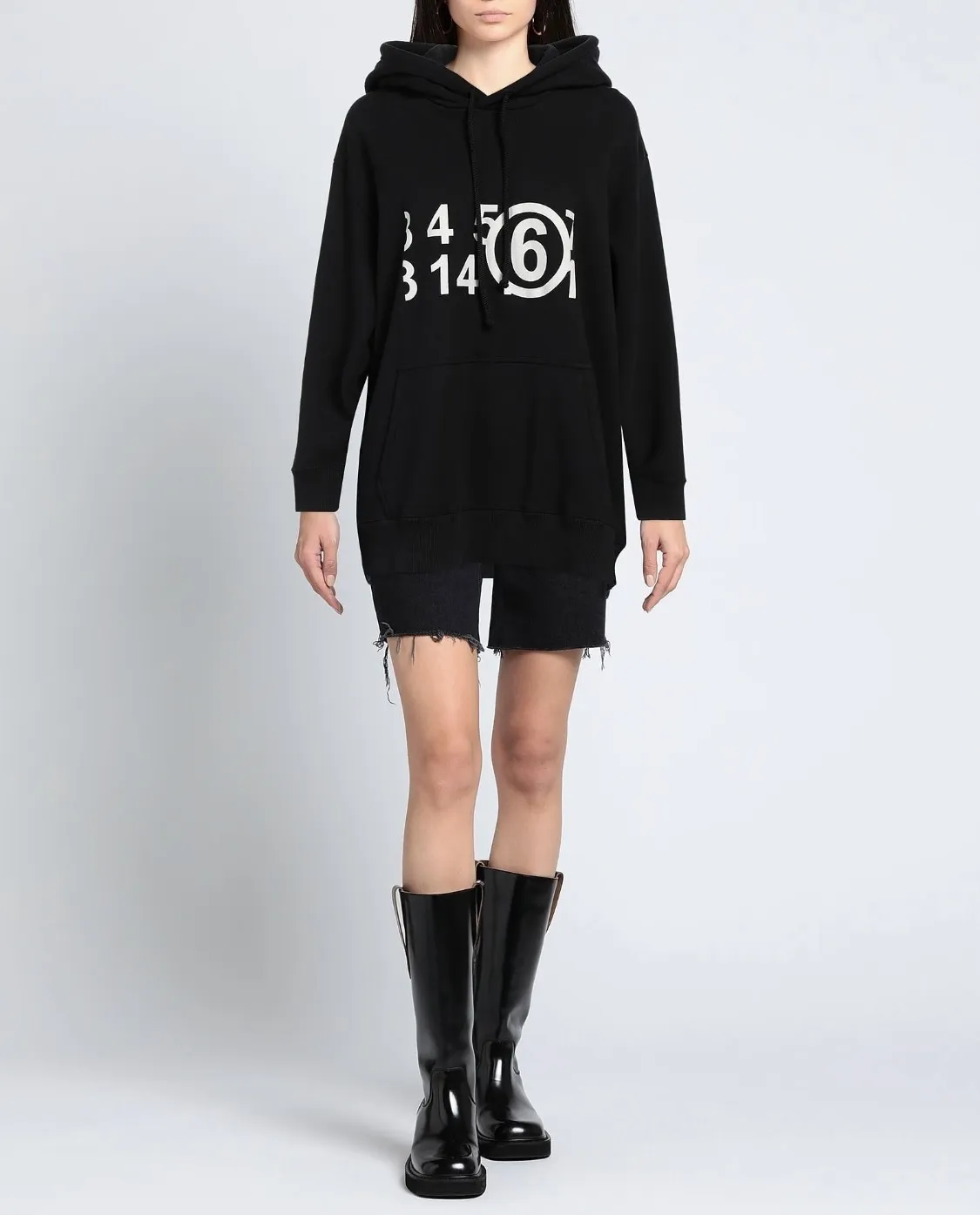 MM6 Maison Margiela  |Sweat Long Sleeves Cotton Logo Hoodies & Sweatshirts