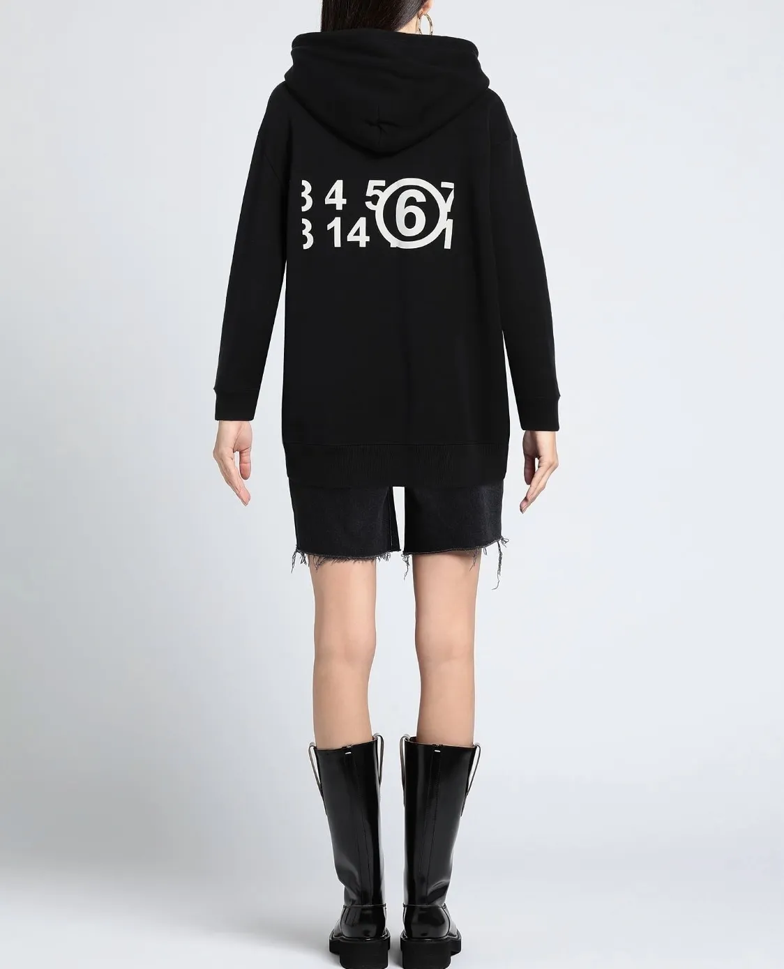 MM6 Maison Margiela  |Sweat Long Sleeves Cotton Logo Hoodies & Sweatshirts