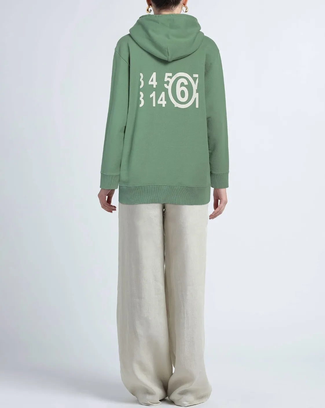 MM6 Maison Margiela  |Sweat Long Sleeves Cotton Logo Hoodies & Sweatshirts