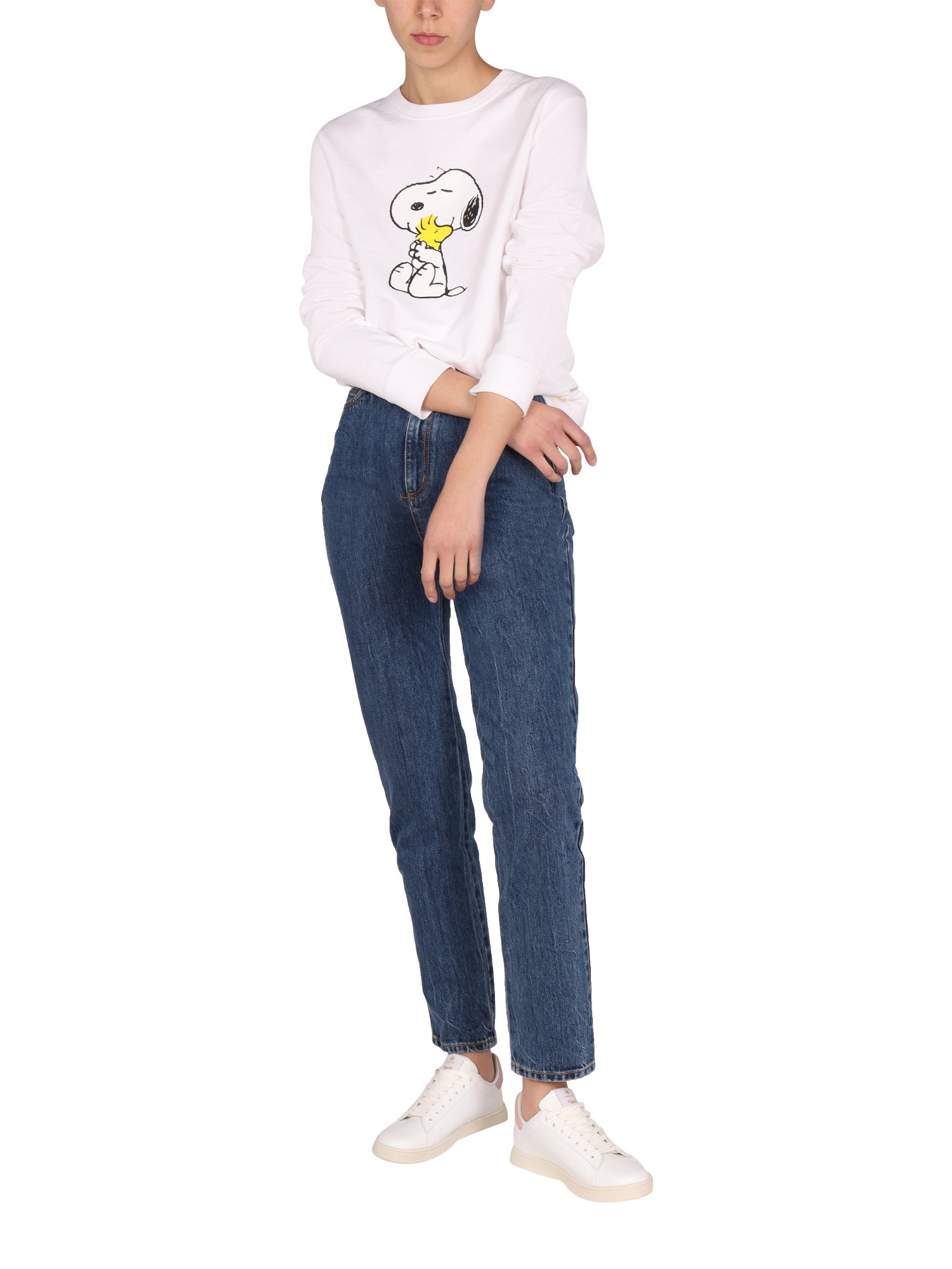 MOACONCEPT    SNOOPY COTTON SWEATSHIRT