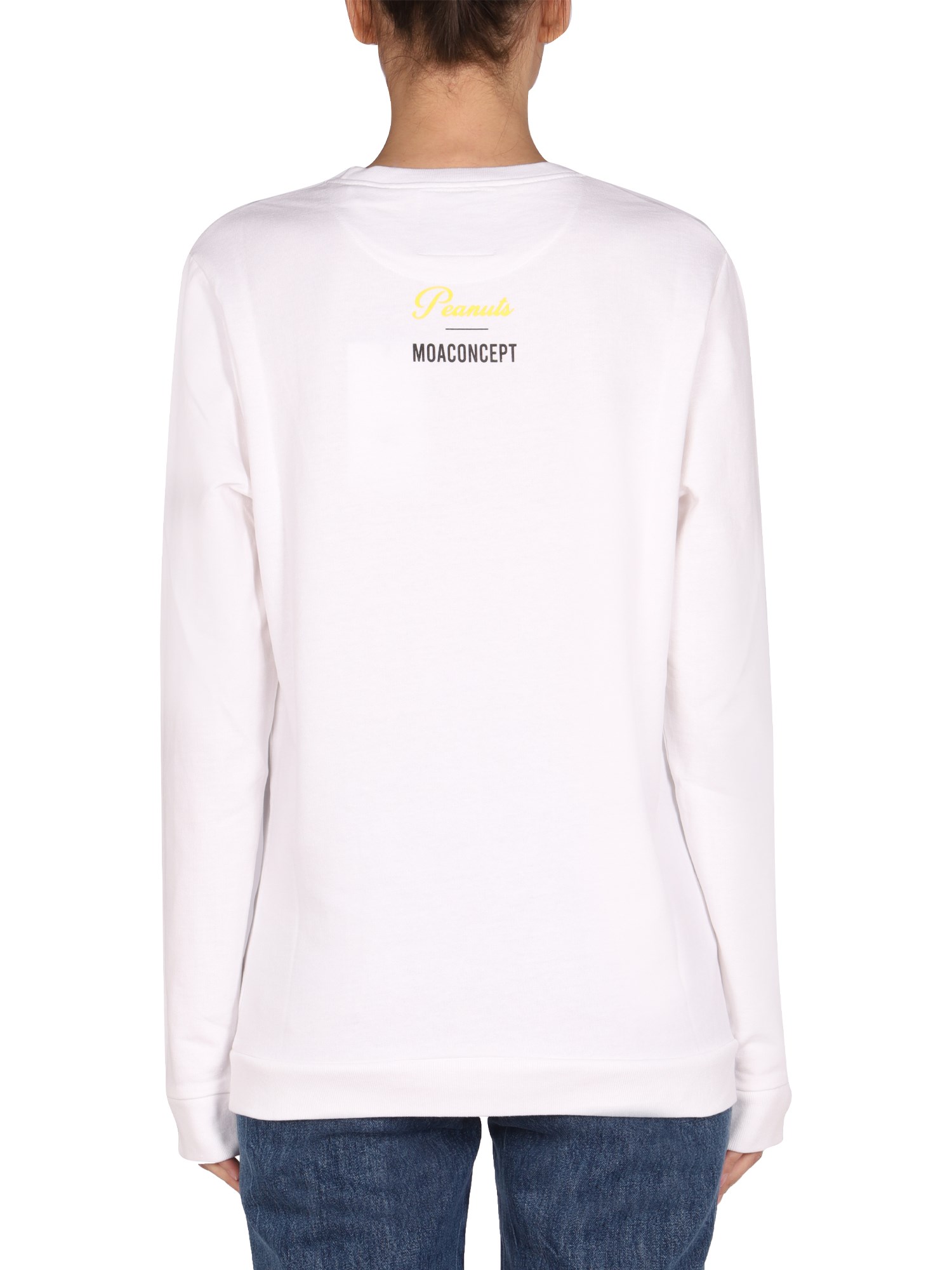 MOACONCEPT    SNOOPY COTTON SWEATSHIRT