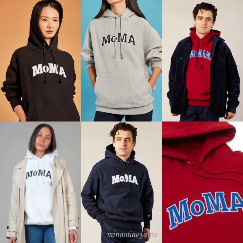 MoMA  |Unisex Long Sleeves Hoodies & Sweatshirts