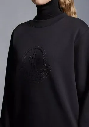 MONCLER  |Crew Neck Long Sleeves Cotton Logo FX Advantage / Exclusive