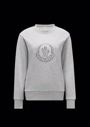 MONCLER  |Crew Neck Long Sleeves Cotton Logo FX Advantage / Exclusive