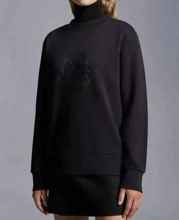 MONCLER  |Crew Neck Long Sleeves Cotton Logo FX Advantage / Exclusive