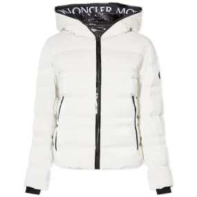 Moncler Tharon Padded Jacket With Neck LogoWhite