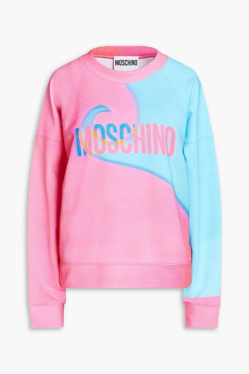 Moschino  |Long Sleeves Cotton Logo Hoodies & Sweatshirts