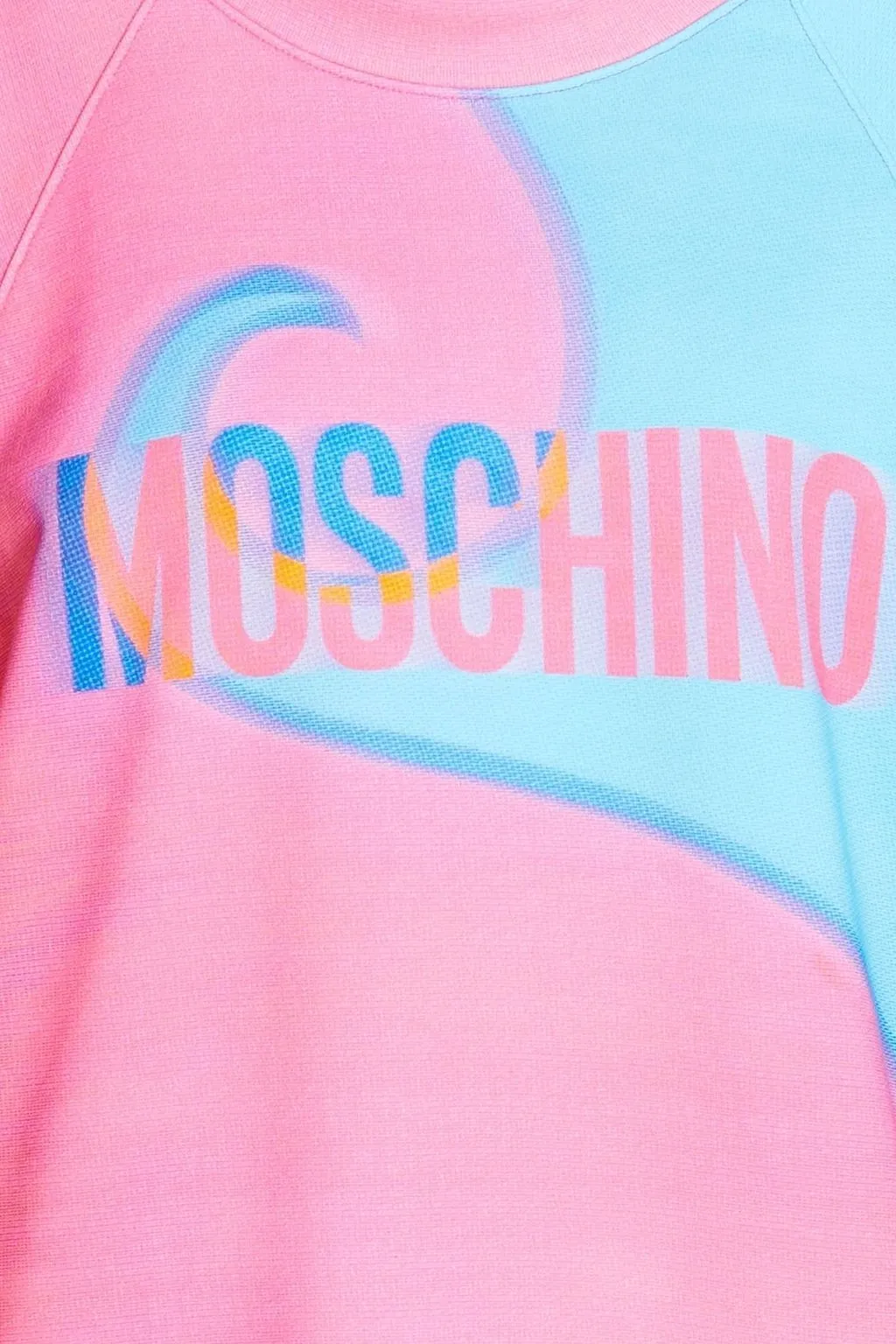 Moschino  |Long Sleeves Cotton Logo Hoodies & Sweatshirts