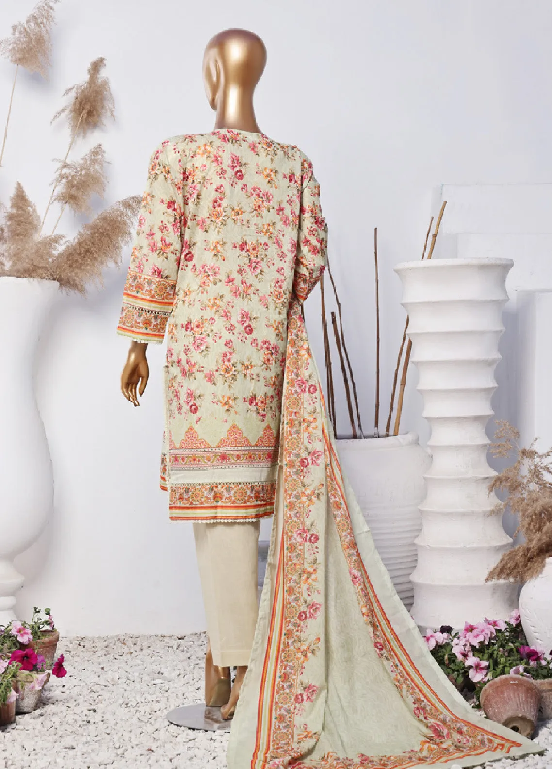 Motarma By Justuju Embroidered Lawn Unstitched 3 Piece Suit - JU24MT 02