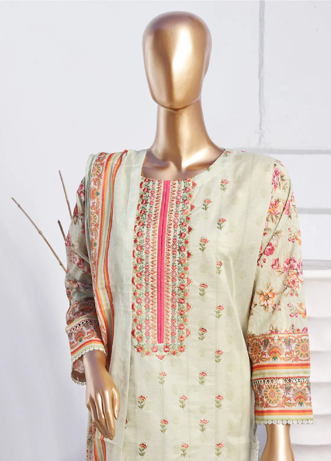 Motarma By Justuju Embroidered Lawn Unstitched 3 Piece Suit - JU24MT 02