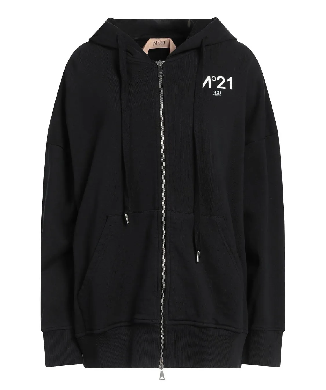 N21 numero ventuno  |Sweat Long Sleeves Cotton Logo Hoodies & Sweatshirts