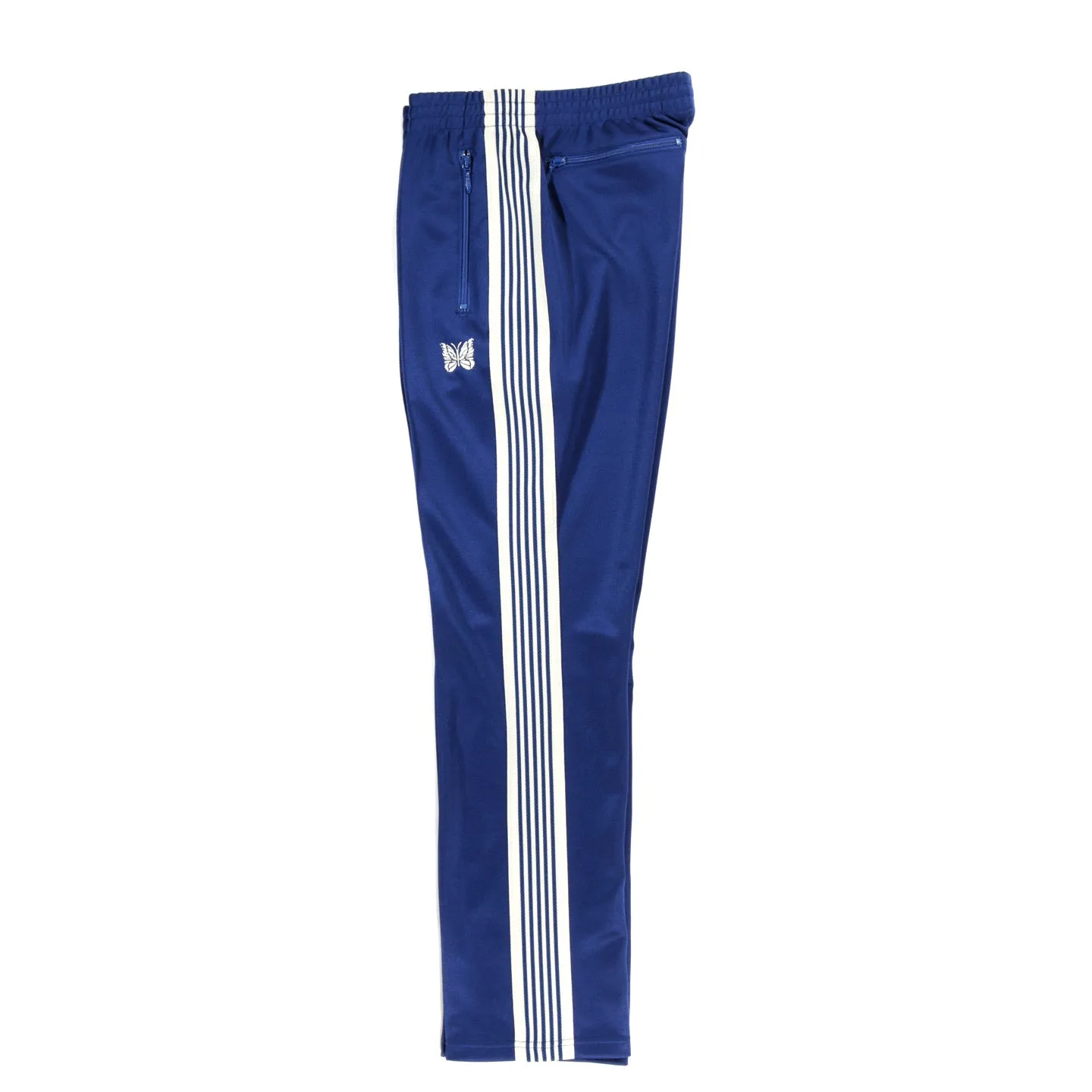 NEEDLES NARROW TRACK PANT POLY SMOOTH ROYAL