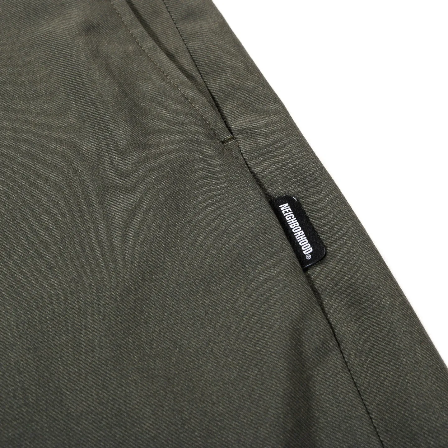 NEIGHBORHOOD ANKLE PANTS OLIVE DRAB