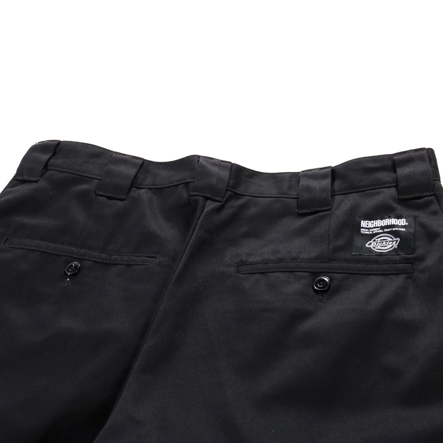 NEIGHBORHOOD DICKIES WIDE PANTS BLACK