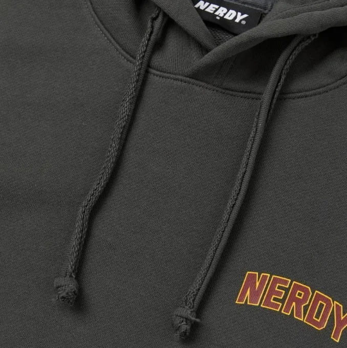 NERDY  |Unisex Street Style Logo Hoodies