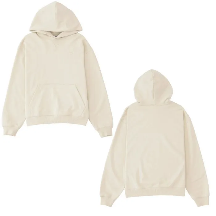 New Balance  |Long Sleeves Plain Cotton Logo Hoodies & Sweatshirts