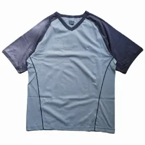 Nike - Blue V-Neck Tee