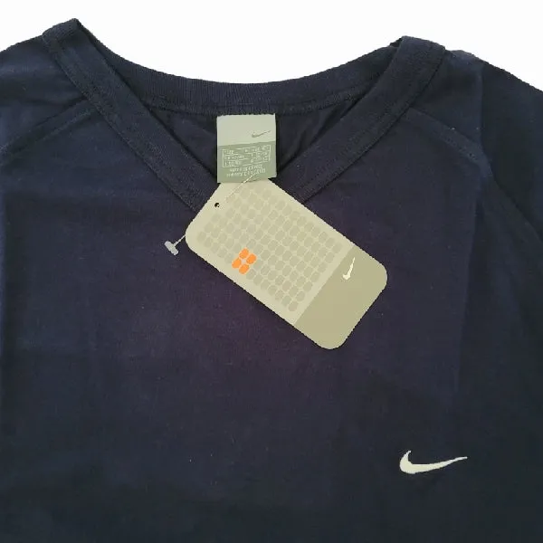 Nike - Navy V-Neck Tee