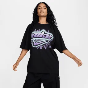 Nike Sportswear Women's Dance Black Oversized T-Shirt