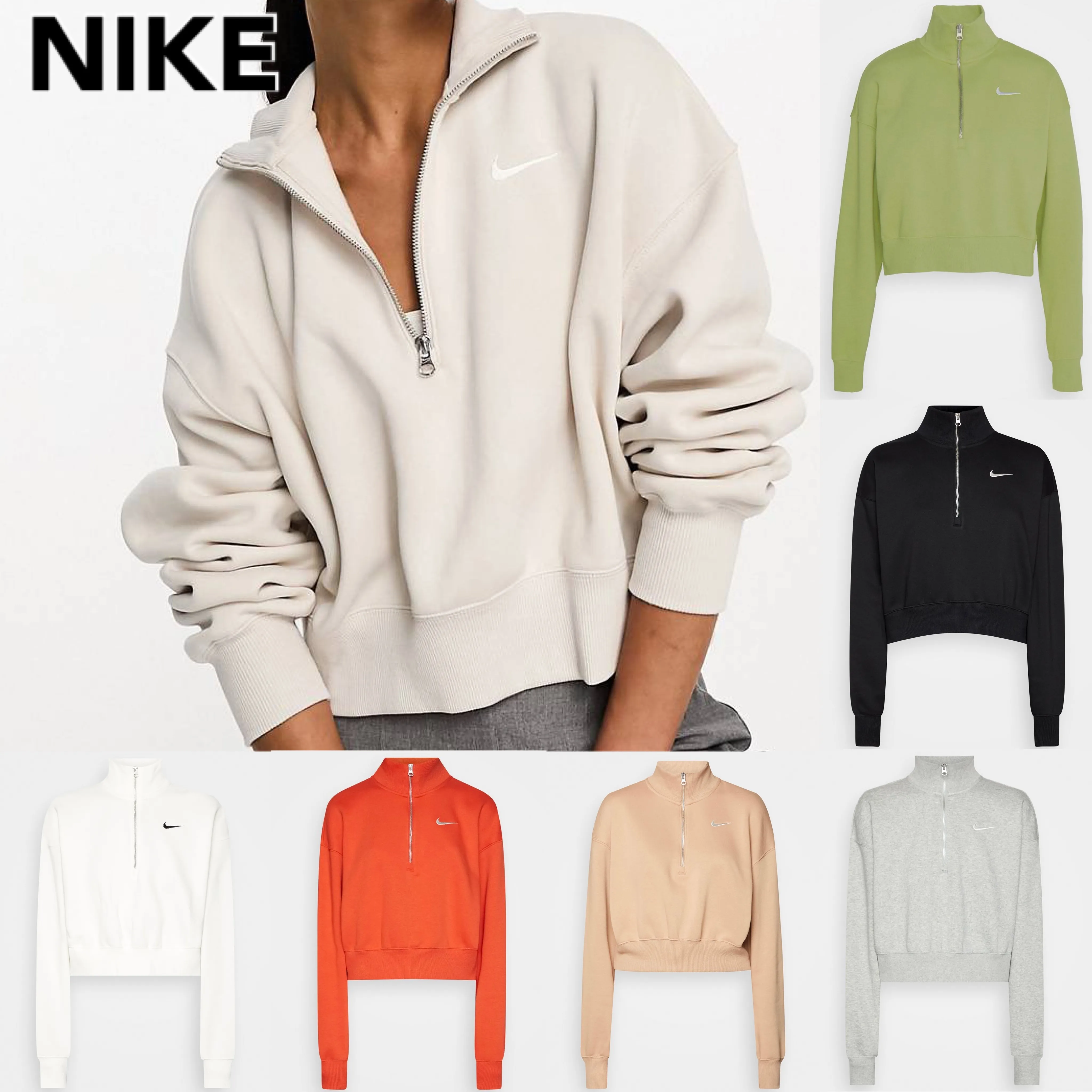 Nike  |Sweat Long Sleeves Logo Hoodies & Sweatshirts