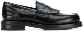 OUR LEGACY fringed slip-on loafers Black