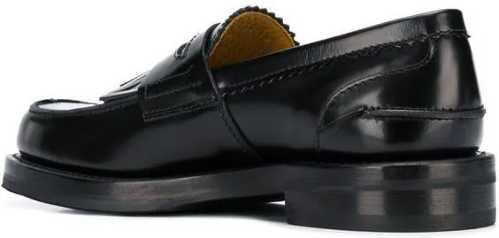 OUR LEGACY fringed slip-on loafers Black