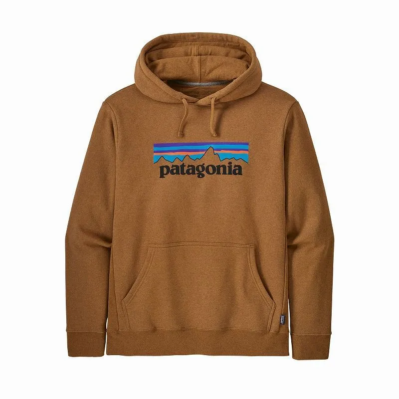 Patagonia  |Unisex Plain Logo Outdoor Hoodies