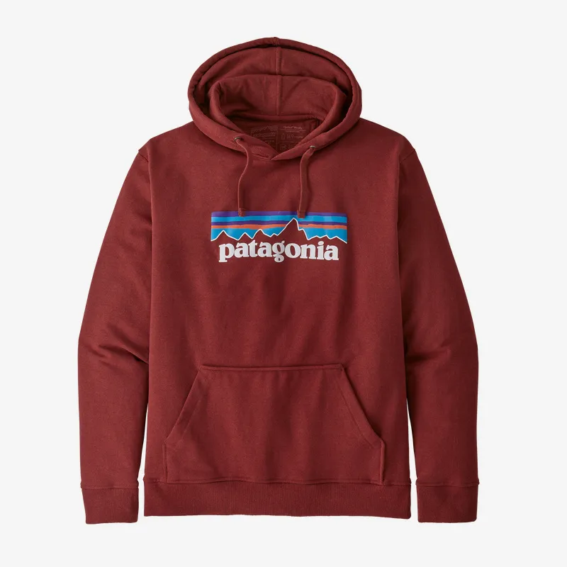 Patagonia  |Unisex Plain Logo Outdoor Hoodies