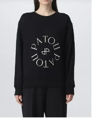 PATOU  |Long Sleeves Plain Medium Logo Hoodies & Sweatshirts