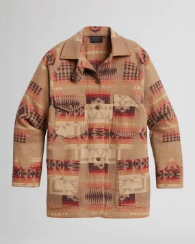 Pendleton  Ladies Vintage Wool Tan Shirt Jacket