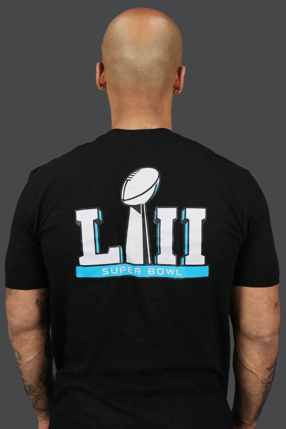 Philadelphia Eagles Shimmer Super Bowl LII Shirt | New Era Black