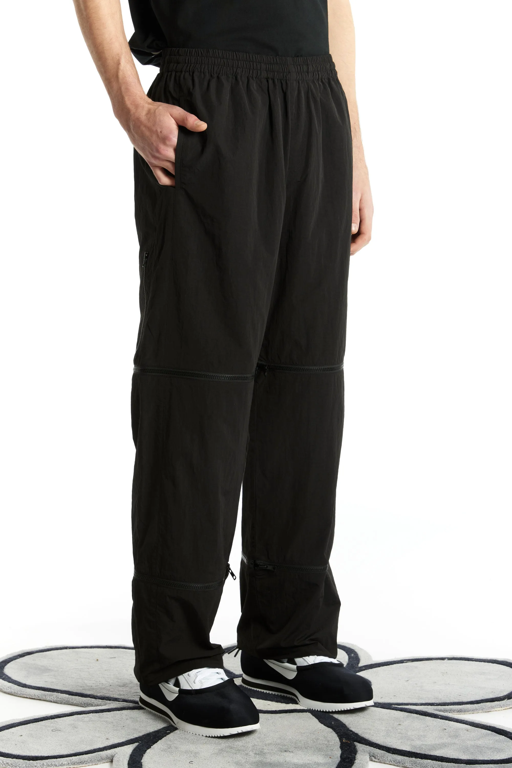 P.WORLD LIFTED ZIP TRACK PANT