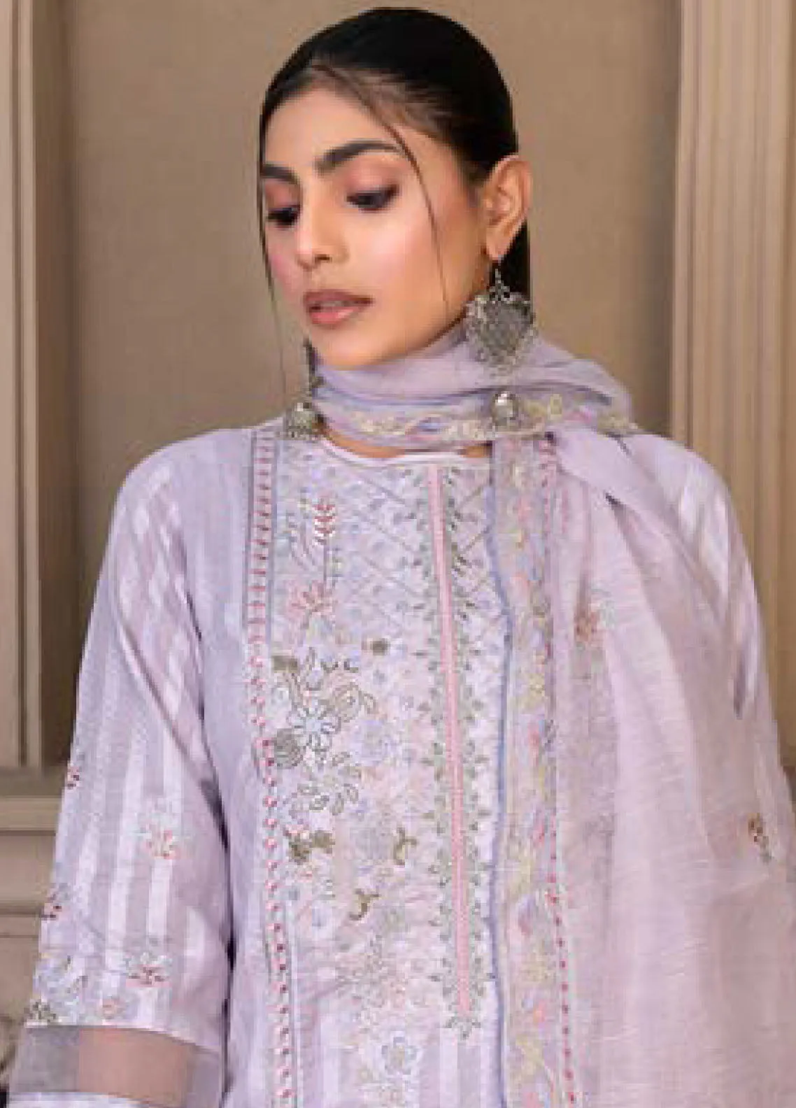 Rashq-E-Qamar By Noorjahan Eid Embroidered Lawn Dupatta 3 Piece Unstitched Suit NJ24RQEEL D-06