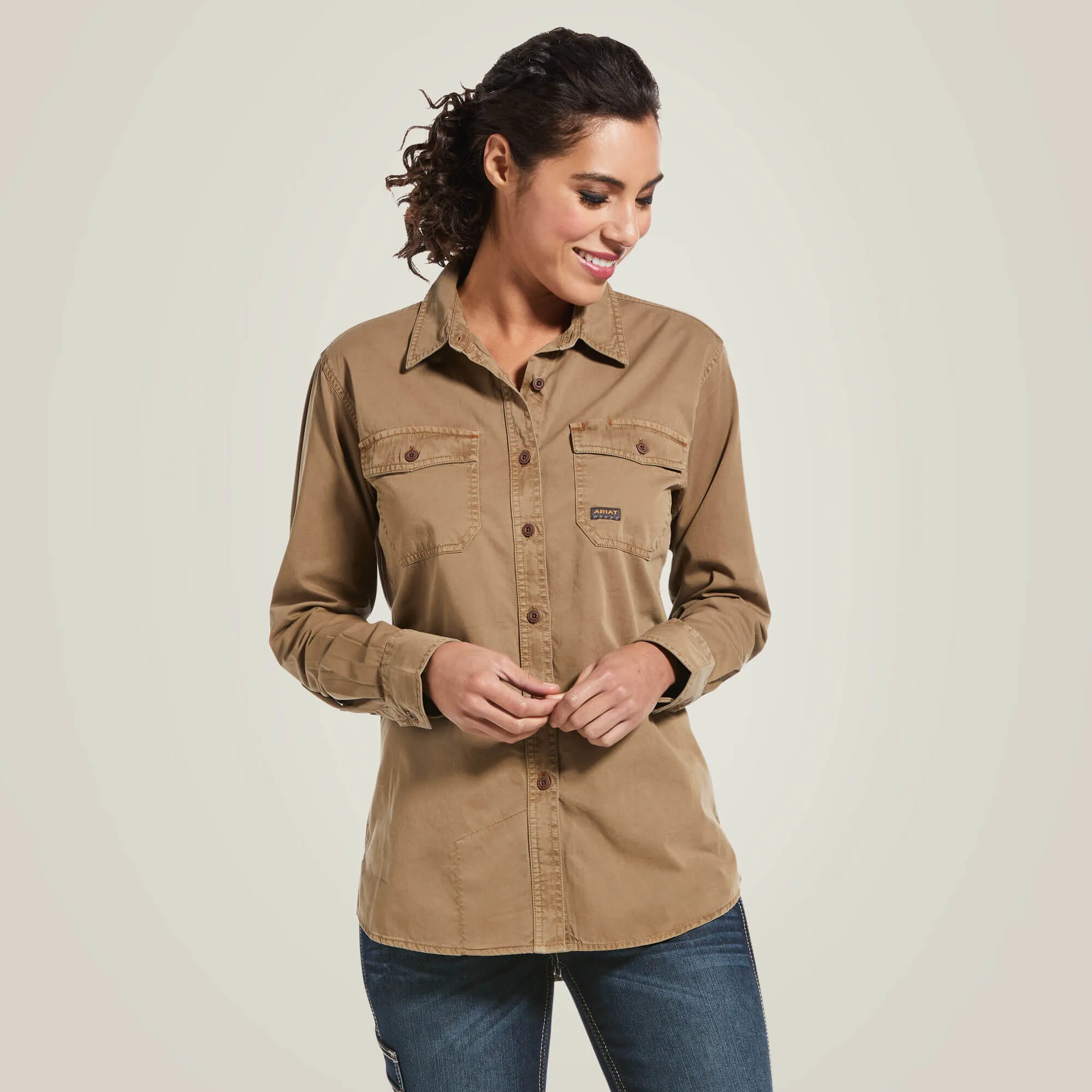 Rebar Washed Twill Work Shirt