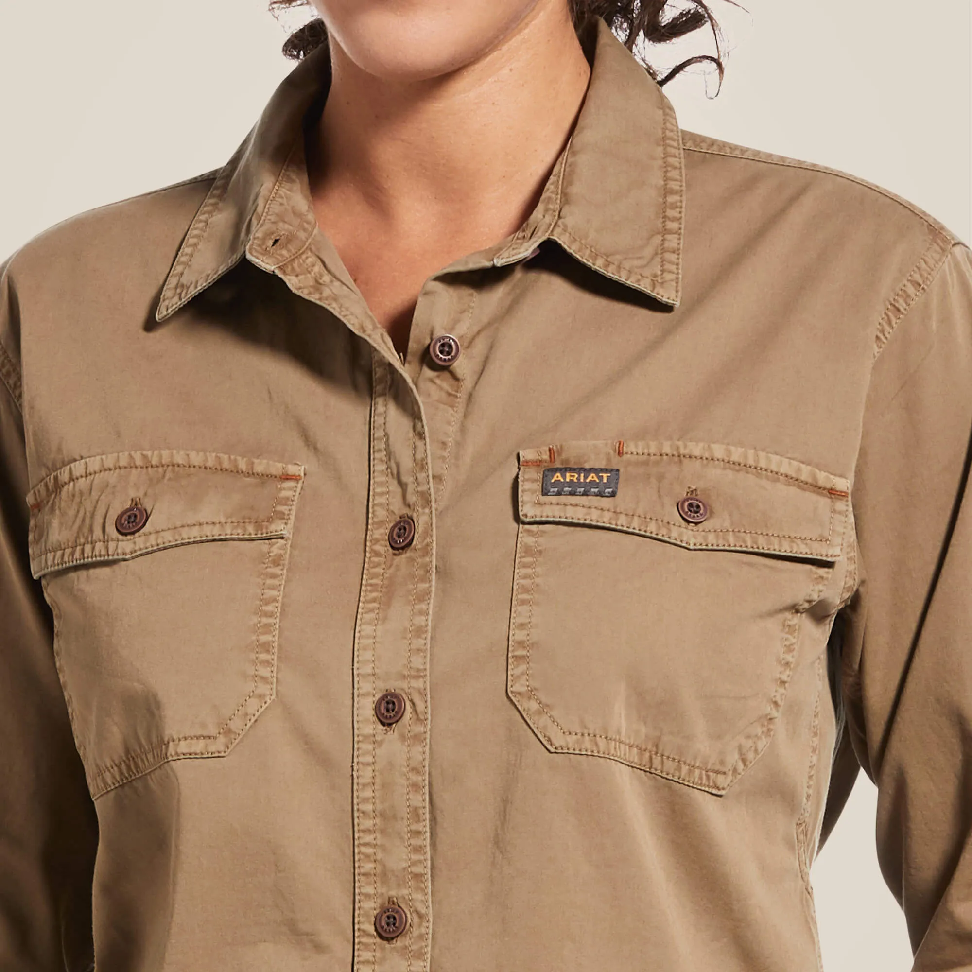 Rebar Washed Twill Work Shirt