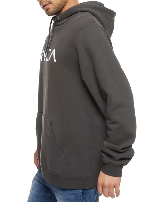 RVCA  |Long Sleeves Plain Logo Hoodies