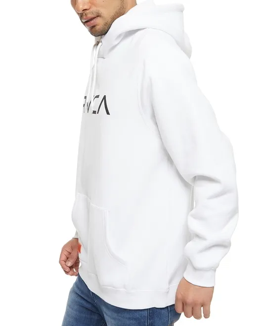 RVCA  |Long Sleeves Plain Logo Hoodies