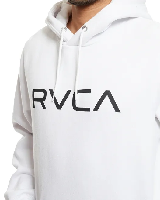 RVCA  |Long Sleeves Plain Logo Hoodies